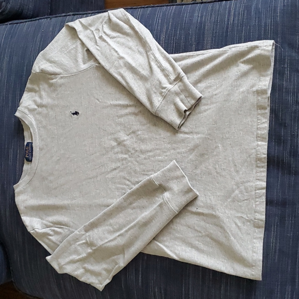 Ralph Lauren Polo Gray long sleeve tee
